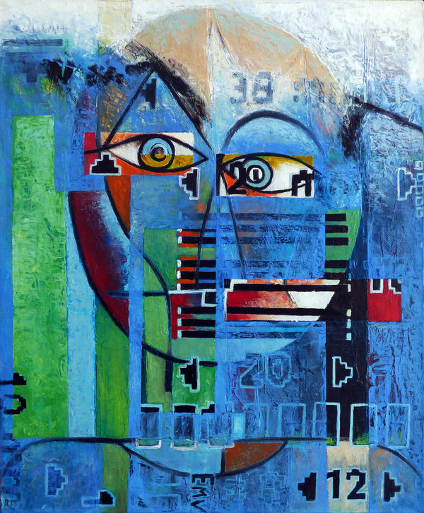 Paul Klee mit Strichcode (2011)